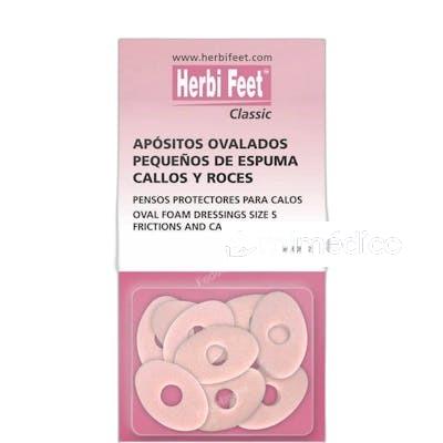 HERBI FEET APOSITOS OVALADOS PEQUENO ESPUMA CALLOS HERBI FEET