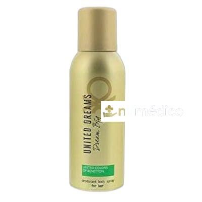 UNITED COLORS OF BENETTON DESODORANTE UNITED DREAMS VAPORIZA UNITED COLORS OF BENETTON