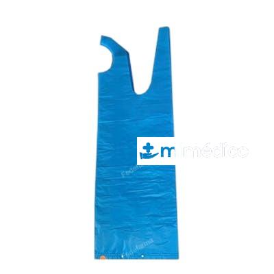 PLASTICAPS DELANTAL AZUL CLARO 50 UDSIN GLUTENRANDE PLASTICAPS
