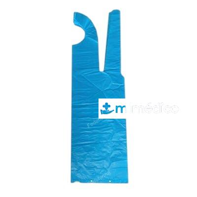 PLASTICAPS DELANTAL AZUL CLARO 50 UDSPEQUENO PLASTICAPS