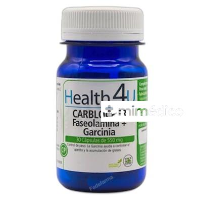 HEALTH 4U CARBOBLOCKER FASEOLAMINA GARCINIA 550 MG 30 CAPSU HEALTH 4U