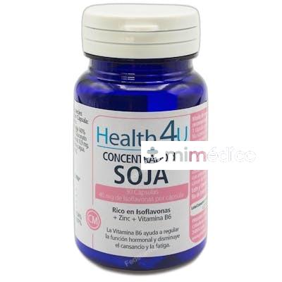 HEALTH 4U CONCENTRADO DE SOJA 545 MG 30 CAPSULAS HEALTH 4U