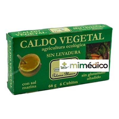 CALDO VEGETAL SIN LEVADURA 6UBITOSX66 GR ECO INTEGRALIA