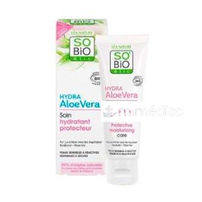 CREMA HIDRATANTE PROTECTORA BISABOLOL-ALOE VERA BIO 50 ML SO BIO ETIC