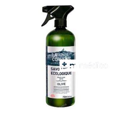 JABON LIQUIDO NEGRO BIO SPRAY OLIVA 750 ML LA CORVETTE