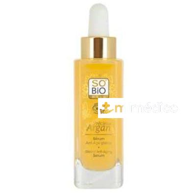 SERUM FACIAL ANTIEDAD GLOBAL ARGAN 30 ML SO BIO ETIC
