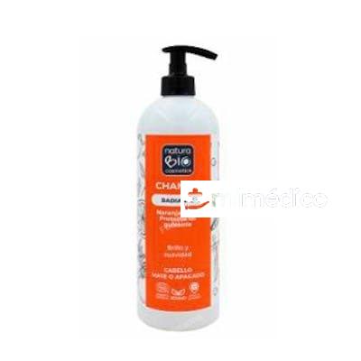 CHAMPU RADIANTE NARANJA-PROTEINA GUISANTE740 ML NATURABIO COSMETICS