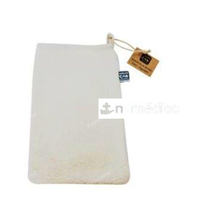 MANOPLA BAÑO LINO/ALGODON NATURASPA