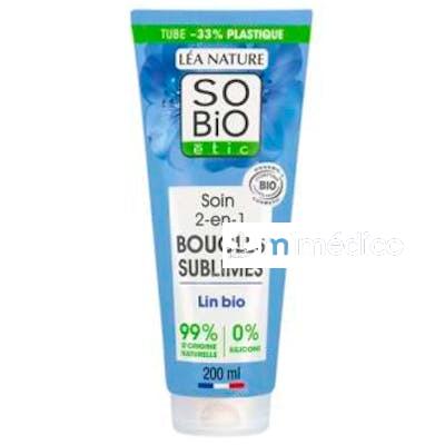 ACONDICIONADOR 2 EN1 DESENREDANTE- DEFINIDOR LINO BIO 200 ML SO BIO ETIC