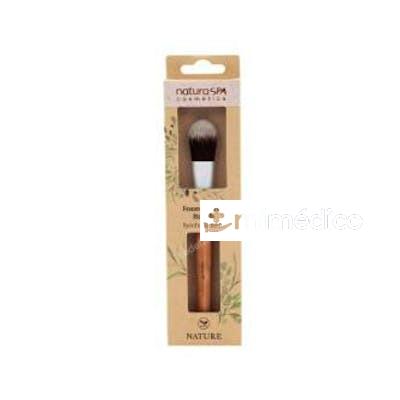 BROCHA DE MAQUILLAJE FLUIDO 16,5 CM NATURASPA