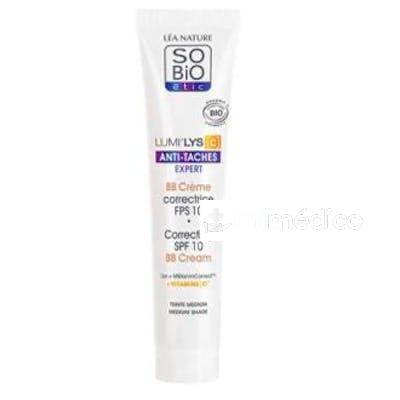 CREMA BB SPF 10 LUMI LYS ANTIMANCHAS EXPERT 40 ML SO BIO ETIC