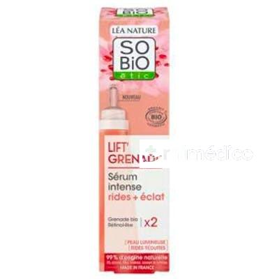 SERUM FACIAL INTENSO  LIFT GRANADE RETINOL-LIKE 30 ML SO BIO ETIC