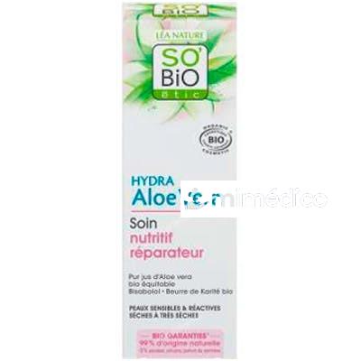 CREMA NUTRITIVA REPARADORA BISABOLOL-ALOE VERA BIO 50 ML SO BIO&NBSP;ETIC