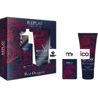 EAU DE TOILETTE SIGNATURE RED DRAGON SPRAY 50 ML AFTERSHAVE REPLAY