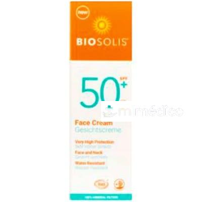 CREMA SOLAR FACIAL SPF50+ 50 ML BIOSOLIS