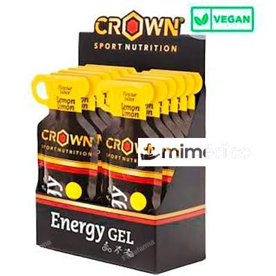 ENERGY GEL LIMON 12 X 40G CROWN SPORT NUTRITION