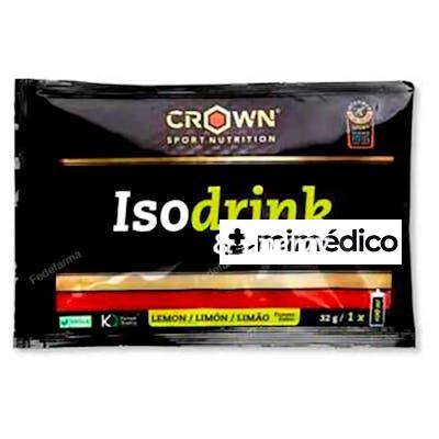 ISODRINK &AMP; ENERGY MONODOSIS LIMON 32 G CROWN SPORT NUTRITION