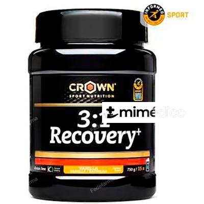 3:1 RECOVERY+ VAINILLA 750 G (15 PORCIONES) CROWN SPORT NUTRITION
