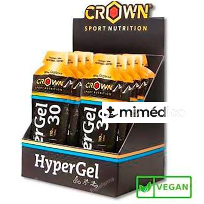 HYPERGEL 30 (HYDRO) NEUTRO + CAFEINA 10 X 75G CROWN SPORT NUTRITION