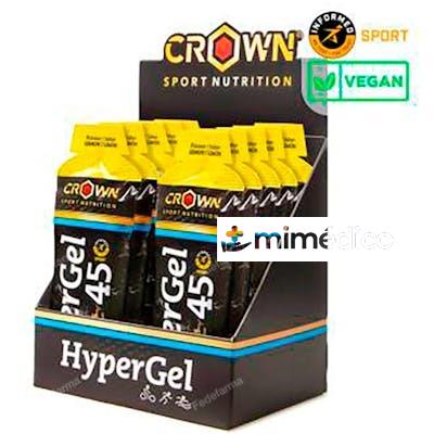 HYPERGEL 45 LIMON 10 X 75G CROWN SPORT NUTRITION