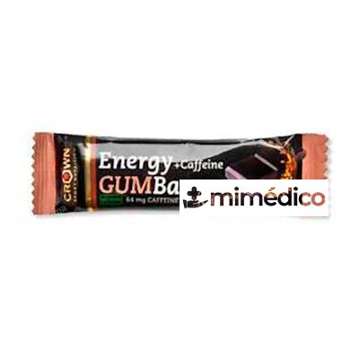 ENERGY GUM BAR COLA + CAFEINA 1 X 30 G CROWN SPORT NUTRITION
