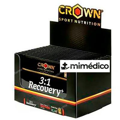 3:1 RECOVERY+ FRUTOS ROJOS MONODOSIS 10 X 50 G CROWN SPORT NUTRITION