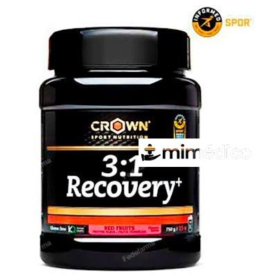 3:1 RECOVERY+ FRUTOS ROJOS 750 G (15 PORCIONES) CROWN SPORT NUTRITION