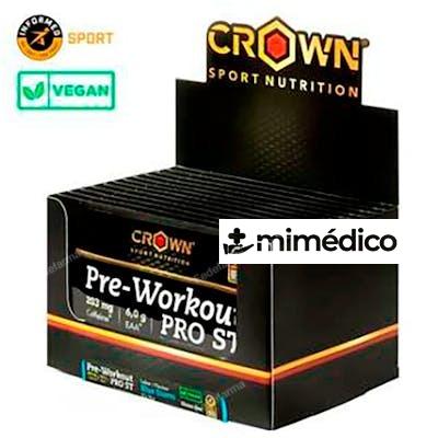 PRE WORKOUT PRO ST MONODOSIS BLUE STORM 12 X 15 G CROWN SPORT NUTRITION