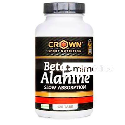 BETA ALANINE ABSORCION LENTA 120TABS 30 PORCIONES CROWN SPORT NUTRITION