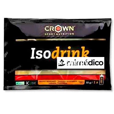 ISODRINK & ENERGY MONODOSIS NARANJA 32 G CROWN SPORT NUTRITION