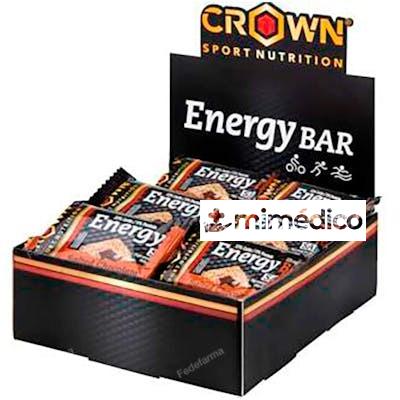 ENERGY BAR SALTY CHOC CHOC SALADO 12 X 60 G CROWN SPORT NUTRITION