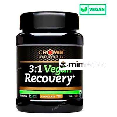 3:1 VEGAN RECOVERY+ CHOC 750 G (15 PORCIONES) CROWN SPORT NUTRITION