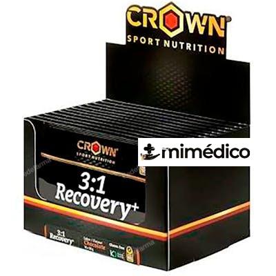 3:1 RECOVERY+ MONODOSIS CHOC 10 X 50 G CROWN SPORT NUTRITION