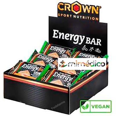 ENERGY VEGAN BAR SALTY PEANUT 12 X 60 G CROWN SPORT NUTRITION
