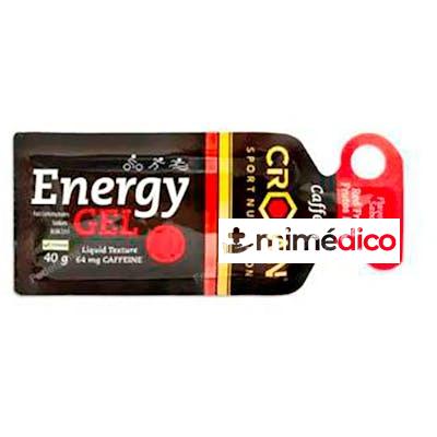 ENERGY GEL FRUTOS ROJOS + CAFEINA 1 X 40G CROWN SPORT NUTRITION