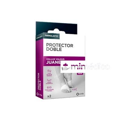 PROTECTOR JUANETE 2 UNIDADES T/UNICA DOBLE FARMALASTIC
