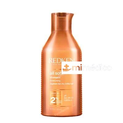 ALL SOFT SHAMPOO 300ML NUEVO FORMATO REDKEN