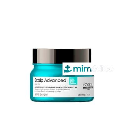 SCALP ADVANCED CLAY 2 IN 1 SHAMPOO &AMP; MASK DEEP PURIFIER 250M LOREAL PROFESSIONNEL