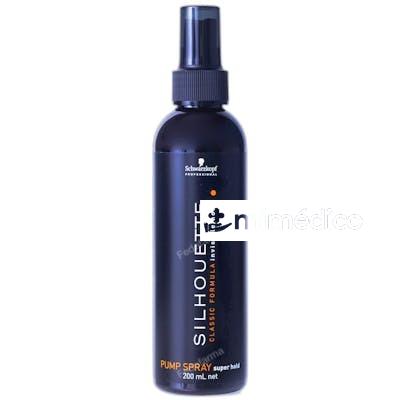 SILHOUETTE PUMP SPRAY. SUPER HOLD 200 ML.. SCHWARZKOPF PROFESSIONAL