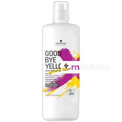 GOODBYE YELLOW CHAMPU NEUTRALIZANTE 1 L. SCHWARZKOPF PROFESSIONAL