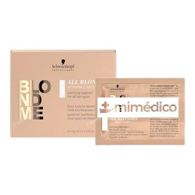 BM ALL BLONDES DETOX VITAMIN C SHOT 5X5G SCHWARZKOPF PROFESSIONAL