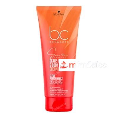 BC SUN PROTECT SCALP, HAIR &AMP; BODY CLEANSE COCONUT 200ML SCHWARZKOPF PROFESSIONAL