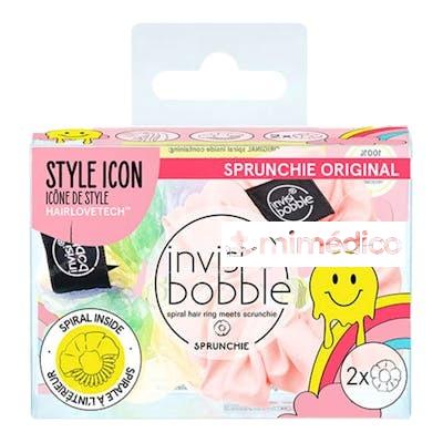 COLETERO INVISIBOBBLE SPRUNCHIE DUO RETRO DREAMIN HUE-MAN LO INVISIBOBBLE