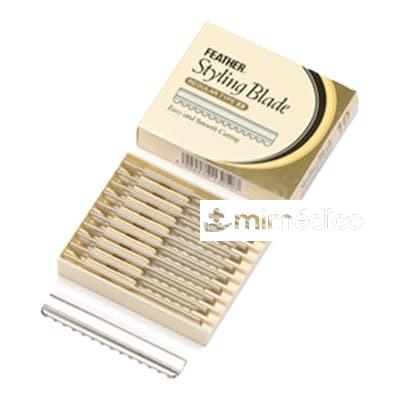 CAJA DE 10 CUCHILLAS STYLING BLADE FEATHER