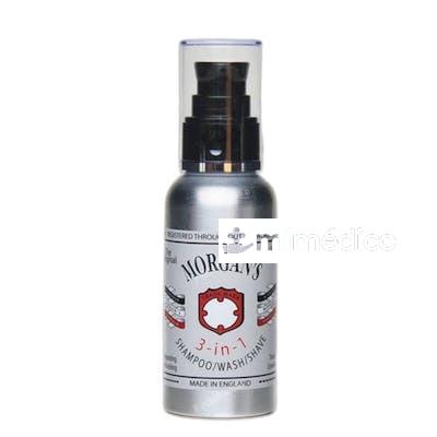MORGANS 3-IN-1 SHOWER/SHAMPOO/SHAVE 100ML MORGANS