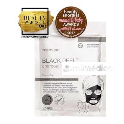 BEAUTY PRO BLACK PEEL OFF MASK 3X7G BEAUTY PRO