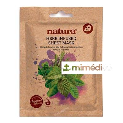 NATURA HERB INFUSED SHEET MASK 22ML NATURA