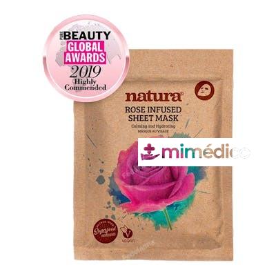 NATURA ROSE INFUSED SHEET MASK 22ML NATURA