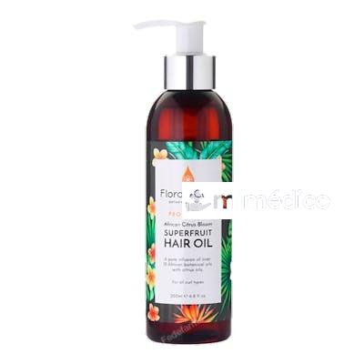 AFRICAN CITRUS SUPERFRUIT HAIR OIL 200ML FLORA CURL