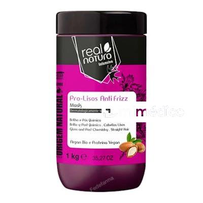 MASCARA SEM SAL PRO-LISOS ANTI FRIZZ ARGAN 1KG REAL NATURA